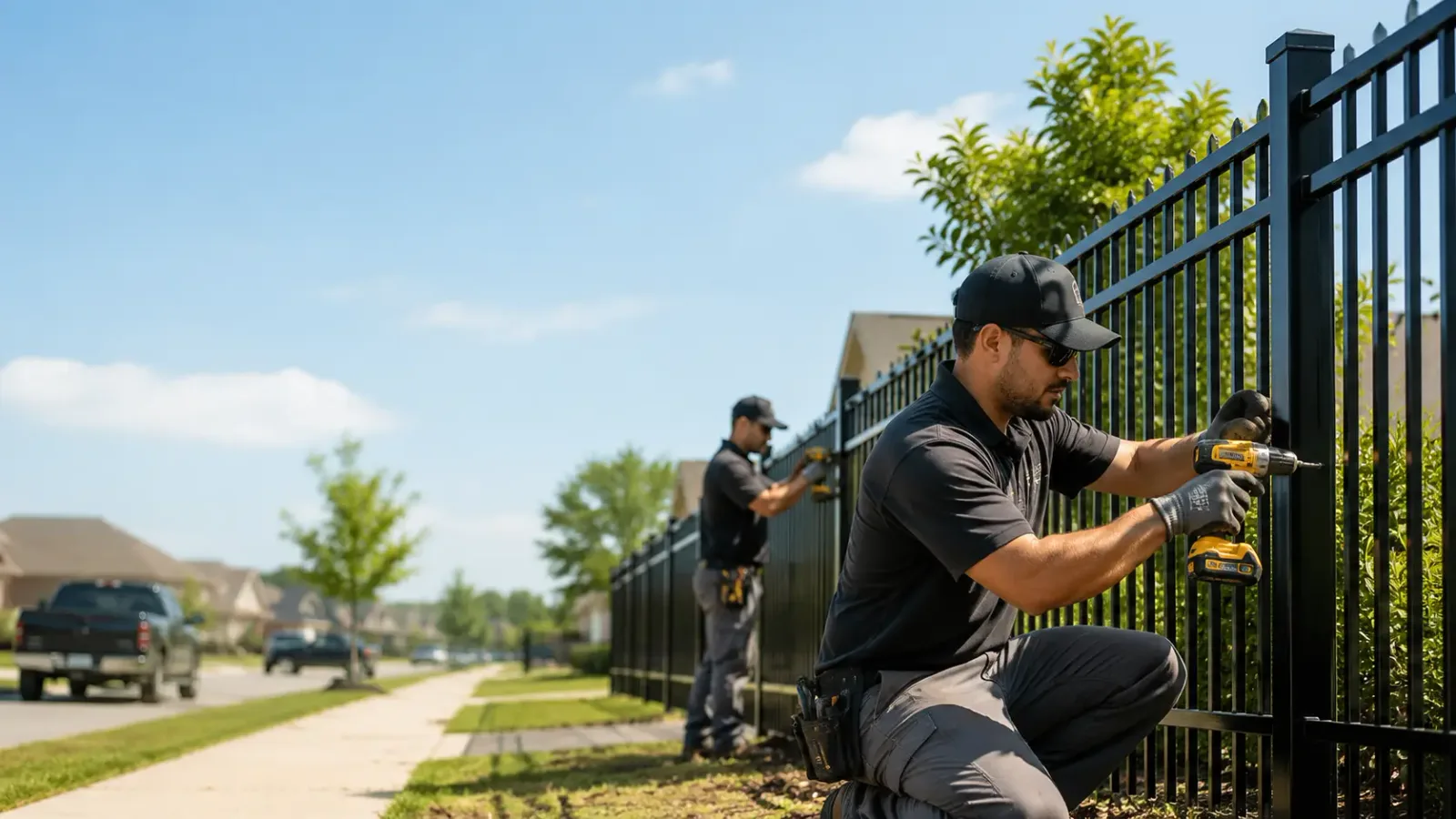Metal Fence Installation in Alexandria, KY